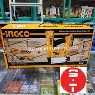 CORDLESS AIR NAILER GUN STAPLES PAKU 2AH SET INGCO 20V P20S CBNLI2016