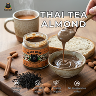 ชาไทย อัลมอนด์ แบล็กแบร์ ขนาด 200 กรัม Black Bear Thai Tea Almond Butter  200g.