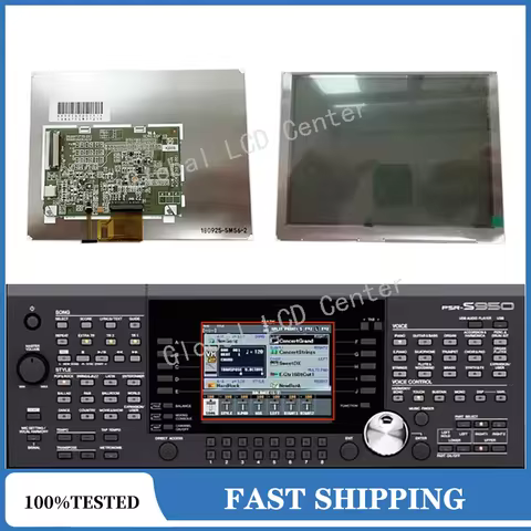 New Original A+ 5.7 inch LCD Display Screen For Yamaha PSR S950 PSR-S950 LCD Display Panel
