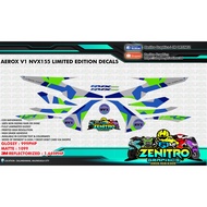 NVX 155 LIMITED EDITION DECALS (FOR AEROX V1) (INVERTED)
