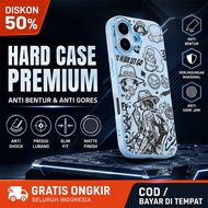 HP REDMI Aesthetic Cool Cartoon Character Black White Case Redmihp A7 Pro 15C 15 Note 14 13X 14C 13 