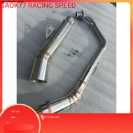 Exhaust muffler pipe full system exhaust kou modenas ct100 ct110 ct115 gt128 wave dash 110 125 ex5 d