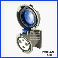 ◰ ═ ❖ WIXIM 63A 3 PRONG INDUSTRIAL PLUG | SOCKET | CONNECTOR | sk electrical