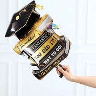 Graduation Book Foil Balloon Book Toga Bachelor Balloon/ You Didi It