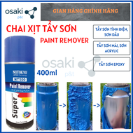 (COMBO 2 CHAI) Chai Xịt Tẩy Sơn Dung Dịch Tẩy Sơn Mạnh Mẽ Tẩy Rỉ Sét Tẩy Keo Paint Remover Sticker R