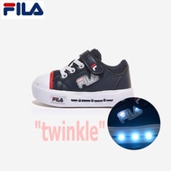 FILA Kids COMO Light "Twinkle" Logo KD Navy White Shoes (Size-mm)