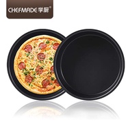 [CHEFMADE] 8 Inch Pizza Plate Baking Tools Pizza Tray Nonstick Round Pan Pizza Round Pan Baking Mold