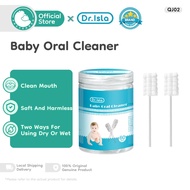 PREFERRED & Dr.isla Upgraded Baby Cotton Swab Mouth Tongue Cleaner Oral Cleaner Pembersih Mulut Bayi