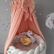 托兒所頂篷 / 兒童臥室懸掛帳篷 / 公主劇場 / 平紋細布