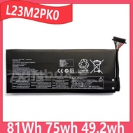 L23M2PK0 New Expand Capacity 81Wh 49.2wh Laptop Battery For Lenovo Legion Go 8APU1 Gaming Handheld P