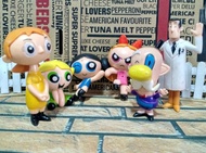 topper powerpuff girls figure puff girls set 6 bh