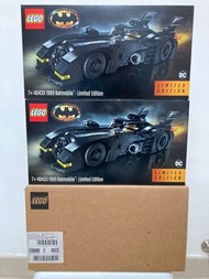 全新 LEGO 40433 1989 Batmobile Limited Edition 蝙蝠車 限量版 已停產 Batman $840/盒