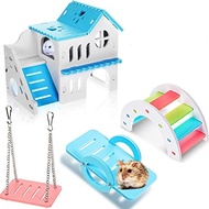 HAMSTER ACCESSORIES PLAYGROUND, HOUSE, WHEEL