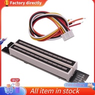 In stock-Mini Dual 12 Level Indicator VU Meter Stereo Amplifier Board Adjustable Light Speed Board w