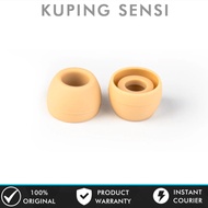 KBEAR Coffee Eartips Soft Silicone Replacement IEM Earphone Eartips