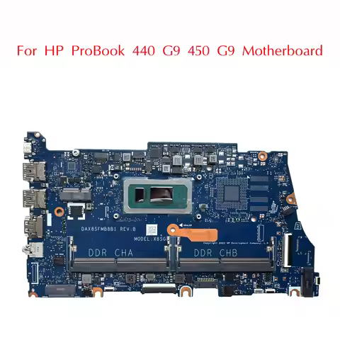 N01272-601 Used For HP ProBook 440 G9 450 G9 Motherboard With I5-1235U UMA DAX8SFMB8B1 100% Tested D