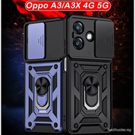 Oppo A5 Pro 5G  Slide Camera Lens Protect Phone Case For Oppo A3 A3X A 3X OppoA3 OppoA3X A5Pro 4G 5G