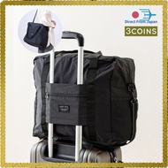 3COINS Japan Imported 3-Way Carry-On Folding Bag [Direct from Japan]