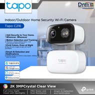 Tapo C216 2K HD Wi-Fi Security Camera with Pan/Tilt Coverage