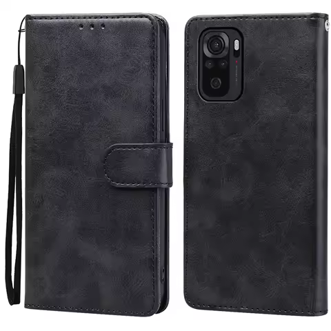 For Redmi Note 10 Case Flip Leather Wallet Case For Redmi Note 10 Pro Cover For Redmi Note 10S / Not
