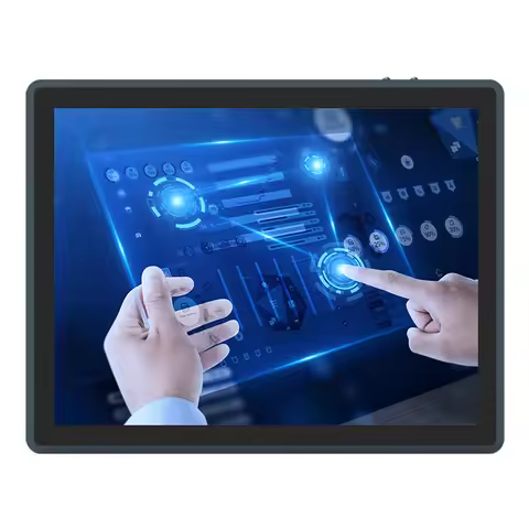 15 Inch 3mm Bezel Embedded Style X86 J1900 J4125 J6412 Industrial Panel PC WIN7/8/10 I3 I5 I7 Touch 