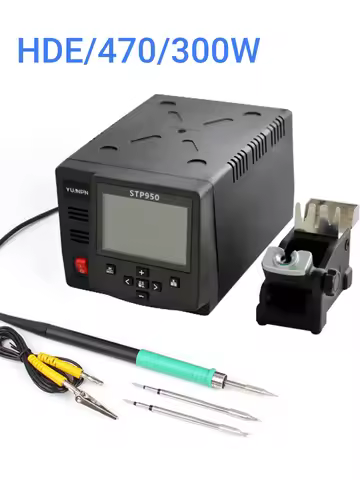 YUANPIN STP-950 Soldering Station High Power 300W Replace JBC HDE Welding Station C470 Soldering Tip