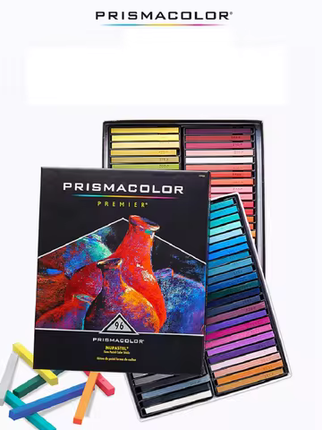 Prismacolor Artist Chalk Stick Professional Pastel Stick Square Chalk Stick 24/96 Colors Coloring Dr