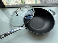 Le Creuset Wok 30cm / 12 inch with Glass Lid