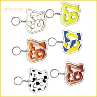 ARIN Pack of 6 Acrylic Keychain Charm Featuring 67 Sports Designs Multicolor Themes