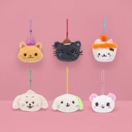 Newnctwish Dumpling Pendant Incheon Farm Week Doll Couple Style Simple Doll School Bag Plush Jewelry