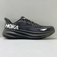 HOKA ONE ONE Clifton 9 男款黑色跑步鞋 35-46碼