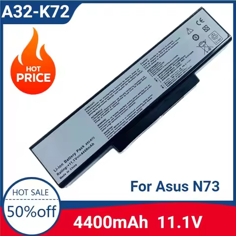 New High-quality A32-K72 Laptop Battery for Asus N73 N73F N73G N73J N73JF N73JG N73JN N73JQ N73Q N73