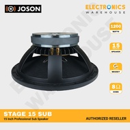 ♞,♘,♙Joson Stage 15 Sub 1000-1200W 15 Inch Professional Sub Speaker