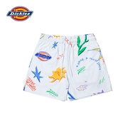 DICKIES WOMENS SWEATSHORTS HEAVY JERSEY, DOODLE AOP กางเกงขาสั้น ผู้หญิง