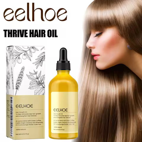 Rosemary Hair Growth Oil 60ml Anti Hair Loss Treatment For Thicker Hair Repairing Dry Damaged Hair S