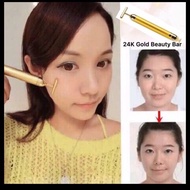 24k Gold Beauty Bar Vibration Face Roller