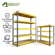 Comfort Haven Furniture Co. Adjustable Boltless Rack Rak Dapur Rak Besi Warehouse Heavy Duty Rack