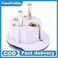 TweetTwitter German Standard Conversion Plug FR AU US UK To EU Euro Korea Universal Travel Adapter H