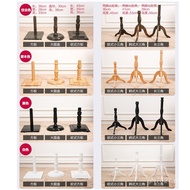 Props Universal Wheeler Table Base Cloth Wrapping Square Board Solid Wood Bust Metal Model Accessori