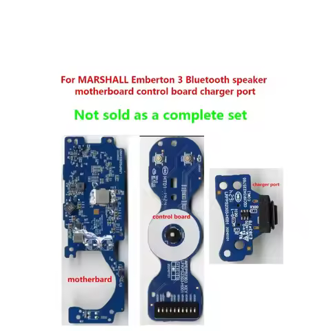 Original PCB Parts for MARSHALL Emberton 3 Bluetooth Speaker Motherboard Control Board Charger Port 