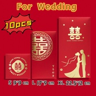 Wedding Envelope Money Wedding Ampao Angbao 2025 Angpao Cute Red Packet Ang Pao Double Happiness Ang