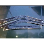 Water gutter Side visor Door visor Honda civic Lx and grandcivic 1988-1991