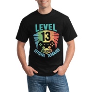 Top Selling Summer Cotton 13Th Birthday Gift Level 13 Unlocked