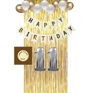 BIRTHDAY DECORATION PACKAGE ONE SET/ ONE PACKAGE