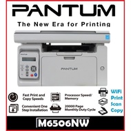 【MY seller】 [Ready Stock] Pantum M6506NW A4 Multifunction Laser Printer Print Scan Copy Life Time Limited Warranty