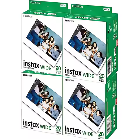 Fujifilm Wide Photo Paper in Stock Wide 300 Wide400 5-Inch Camera Paper Fujifilm Instax Wide Film Fo