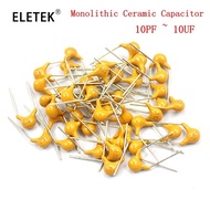Multilayer Ceramic Capacitor 50V (100~106) 10pF~10uF 100NF 220N 104P 474 105M F 0.22 0.47 0.1UF 10PF