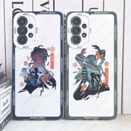 HP Cartoon Impact Genshin Casing Samsung S25 Fe S24 Ultra S24 Fe S25 Ultra M15 M54 S22 Plus S24 Plus