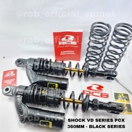 SHOCK RCB VD SERIES PCX 160 360 MM BLACK PREMIUM