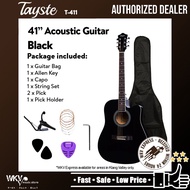 Tayste 41 inch High Quality Acoustic Guitar Package (COMBO Set/ Gitar Akustik/ Standard/ Cutaway/ Gi